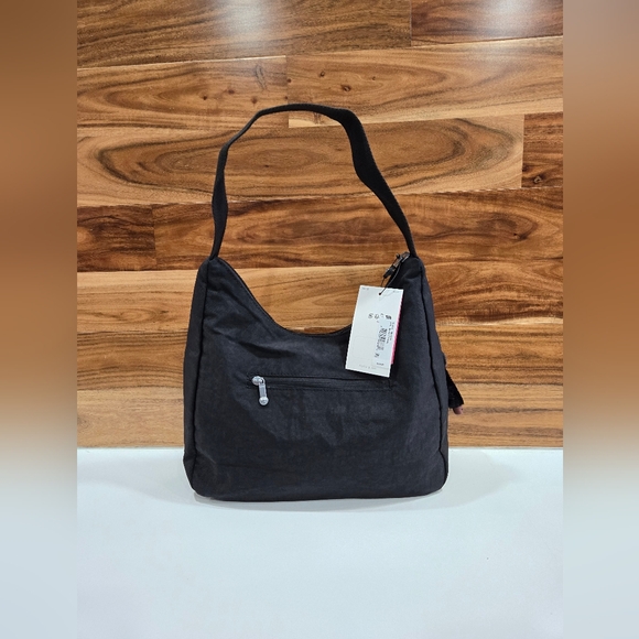 Kipling Bag Black Shoulder Monkey Keychain NEW Isidora - Picture 3 of 16